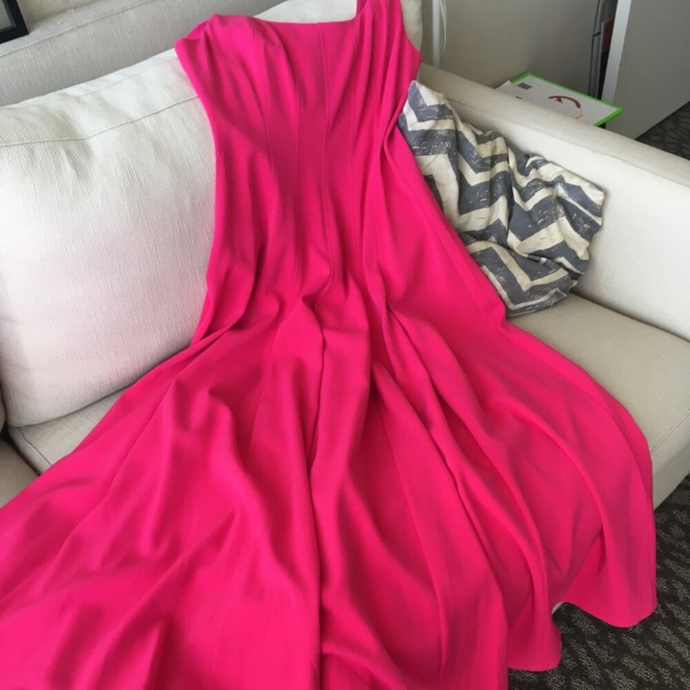 Banana Republic Bridesmaid/Wedding Guest Midi Dress, Lined Rayon Blend, Sz.6 NWT